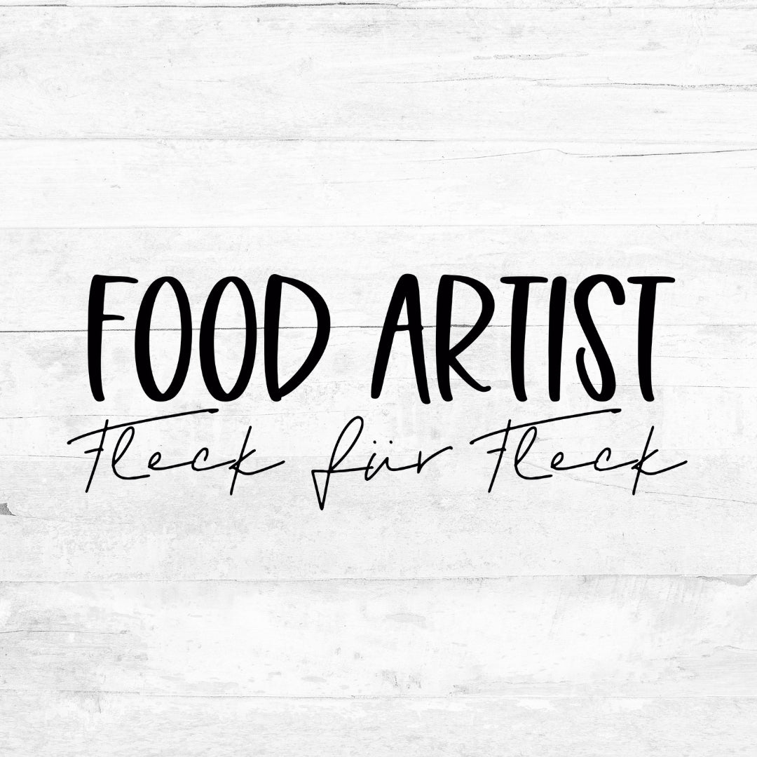 Bügelbild  - Food Artist